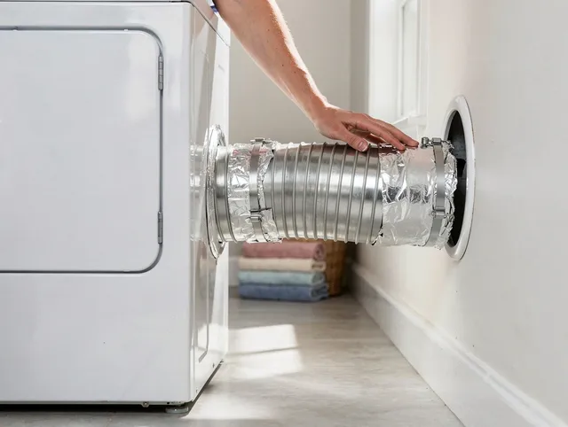 Professional dryer vent hose installation by Killingly Dryer Vent Cleaning in Killingly