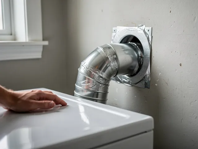 Killingly Dryer Vent Cleaning expert performing professional dryer vent repair and installation in Killingly